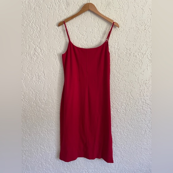 Express RARE Vintage Y2K Red Bodycon Stretch Dress 11/12 - Picture 4 of 5